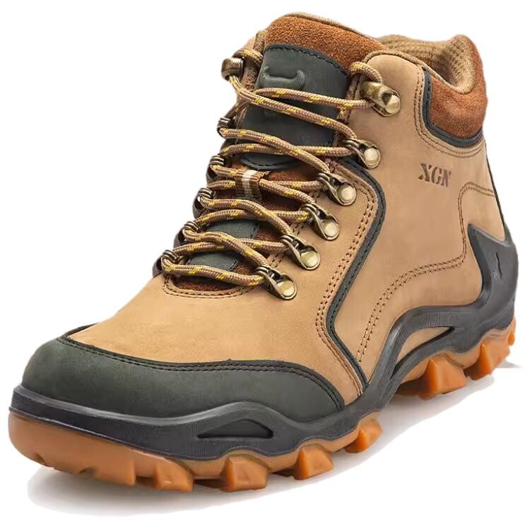

Кроссовки мужские треккинговые Hiking / Trekking Shoes Men High-Top Khaki Xgn