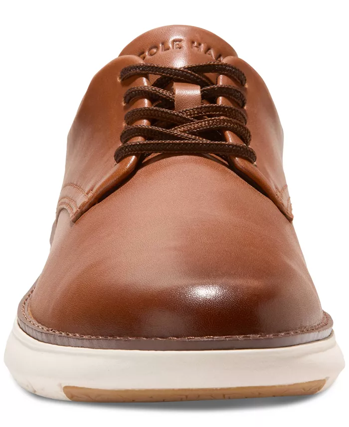 Мужские классические туфли Grand Remix Oxford Cole Haan, коричневый — фото 3