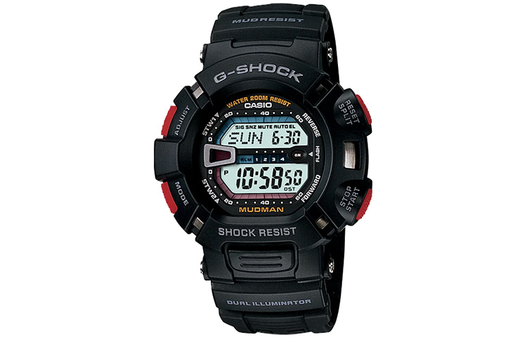 

Касио MASTER OF G-LAND серия черные часы G9000-1V