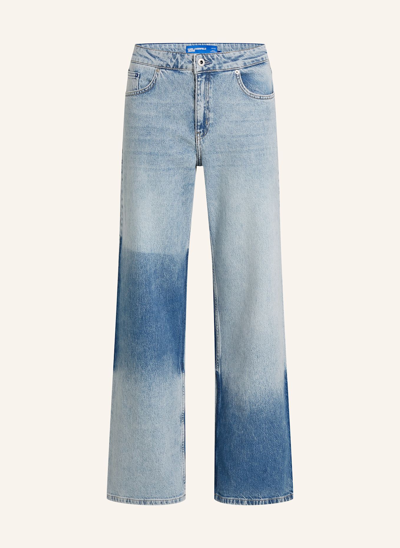 

Джинсы свободного кроя Karl Lagerfeld Jeans, синий