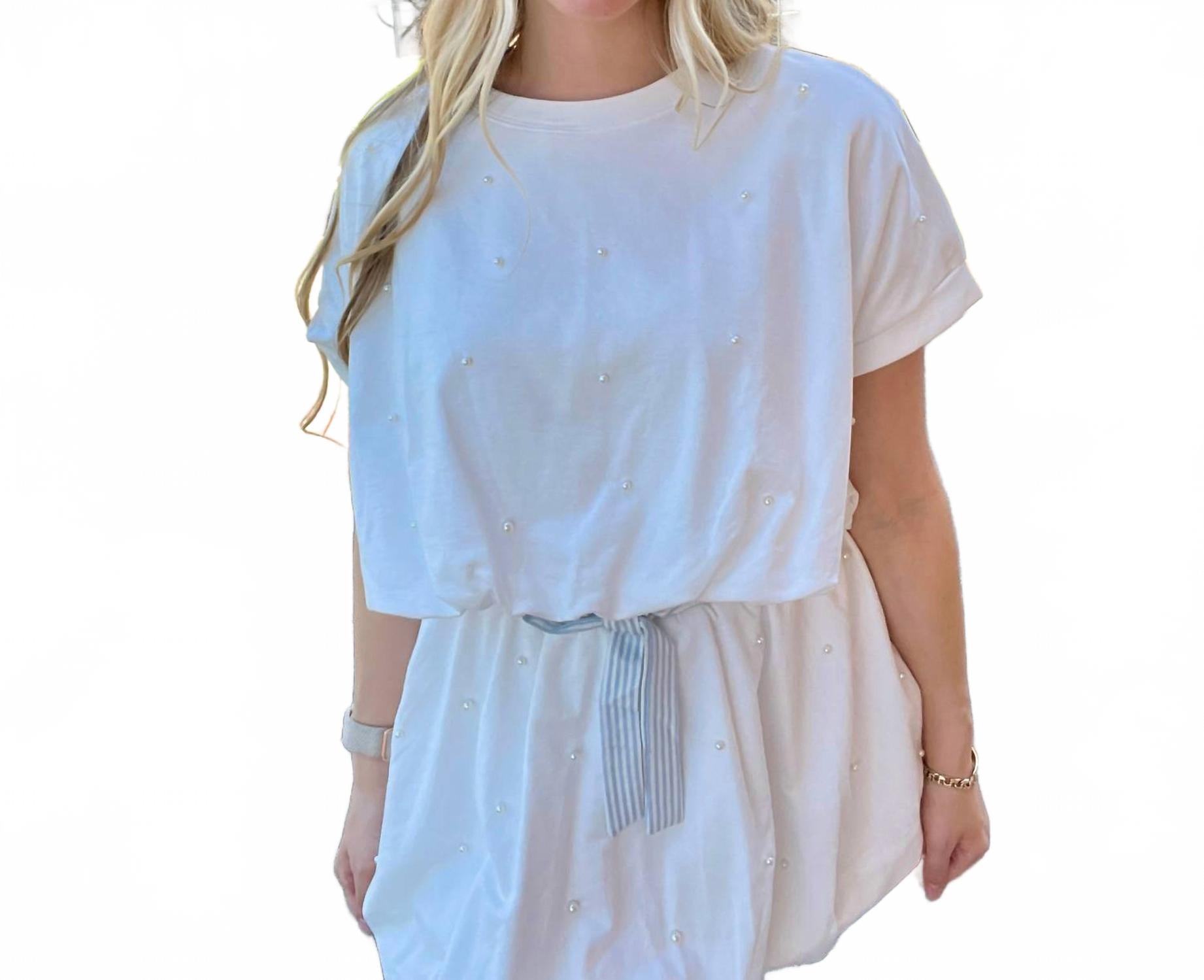 

Топ Luxe Cloud белого цвета Peach Love