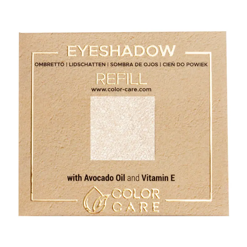 

Веганские жемчужные тени для век - 066 мороз Color Care Pearl - Nude Beige Golden, 2 гр