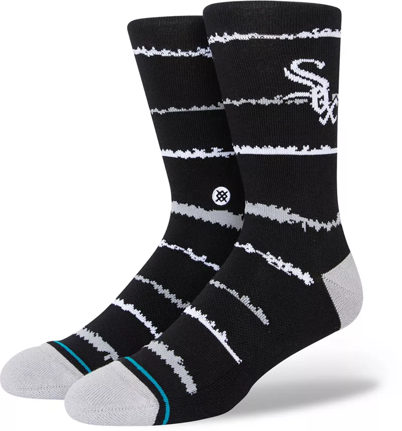 

Черные носки с мелом Stance Chicago White Sox
