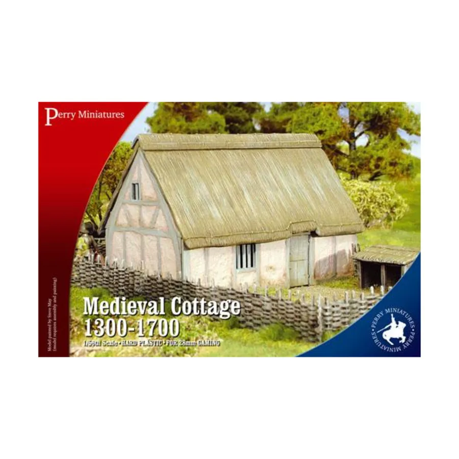 

Средневековый коттедж 1300-1700 гг., Houses & Buildings (28mm)