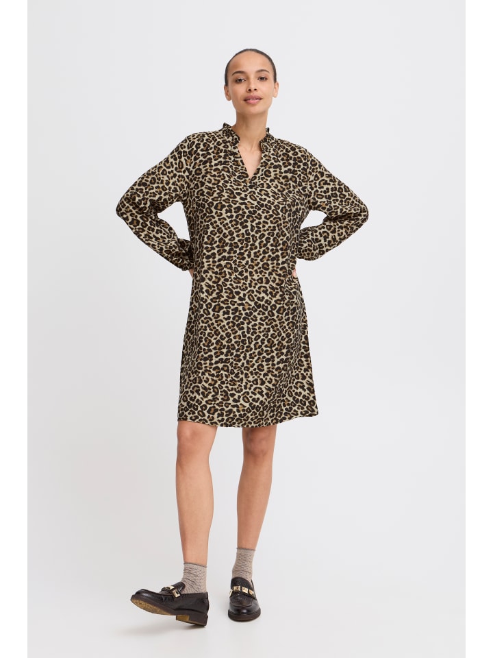 

B. young Платье BYHINVA А-силуэта, цвет Coffee Liqueúr Mix