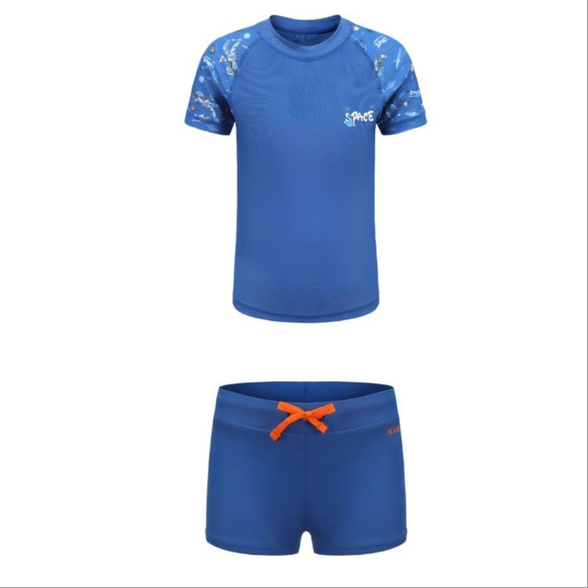 

Детский купальник DECATHLON, Королевский синий/синий