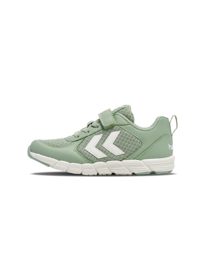 

Кроссовки на шнуровке Hummel, цвет iceberg green