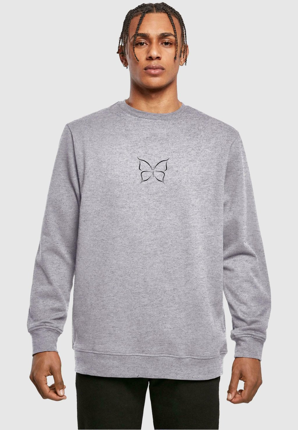 

Толстовка BASIC CREWNECK Merchcode, серый