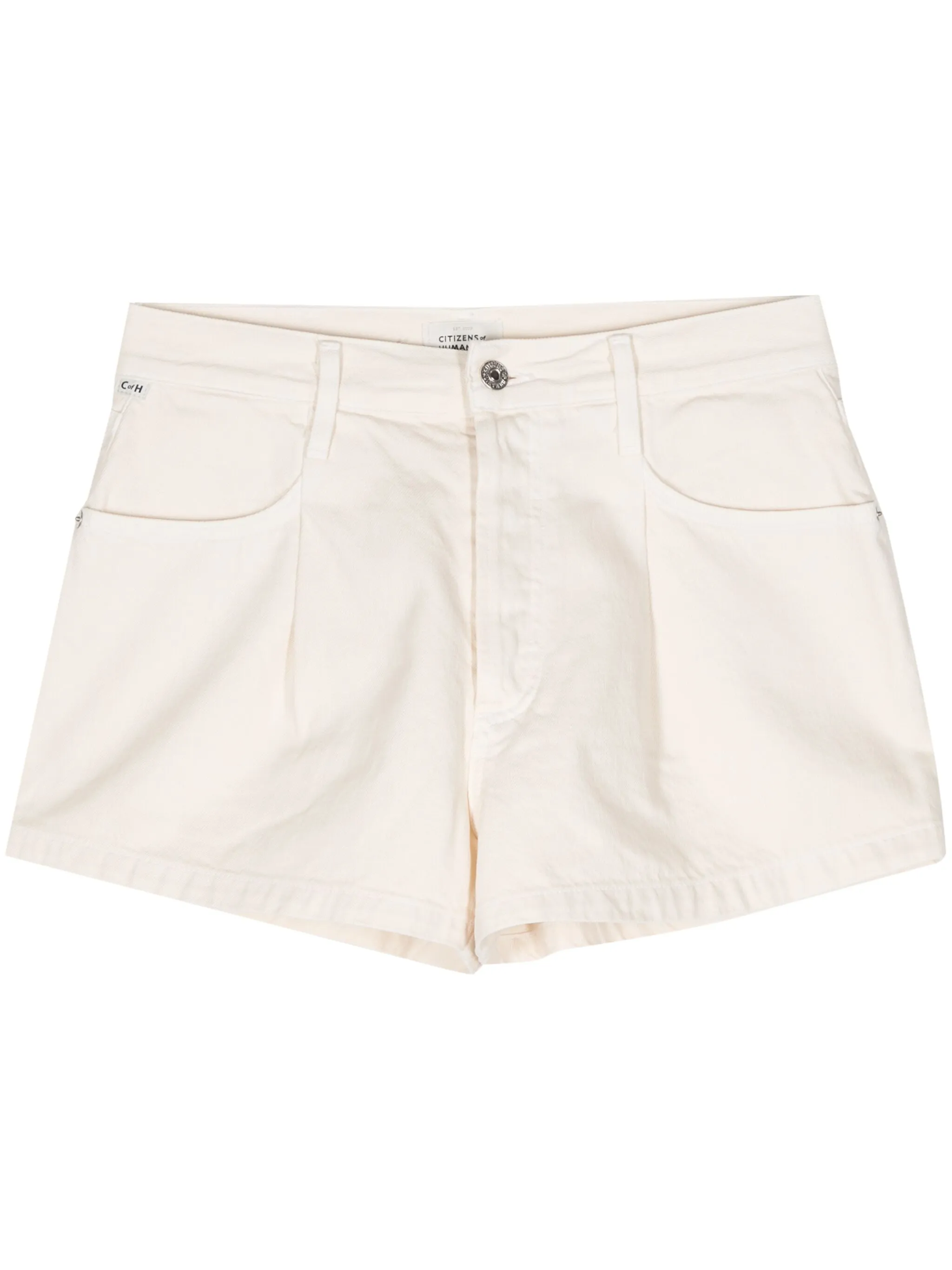 

Джинсовые шорты Franca широкого кроя Citizens Of Humanity, кремовый