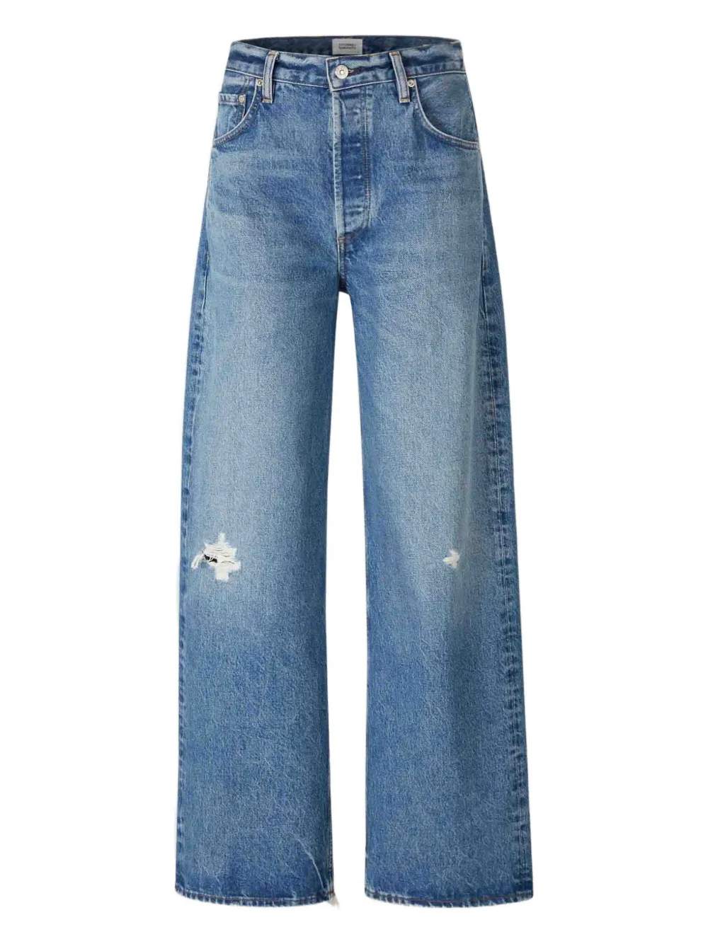 

Джинсы с эффектом потертости Citizens Of Humanity, синий