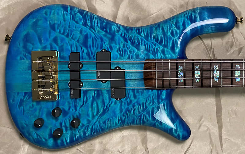 

Басс гитара Spector USA NS-2, Bahama Blue with Pau Ferro / Haz-Lab