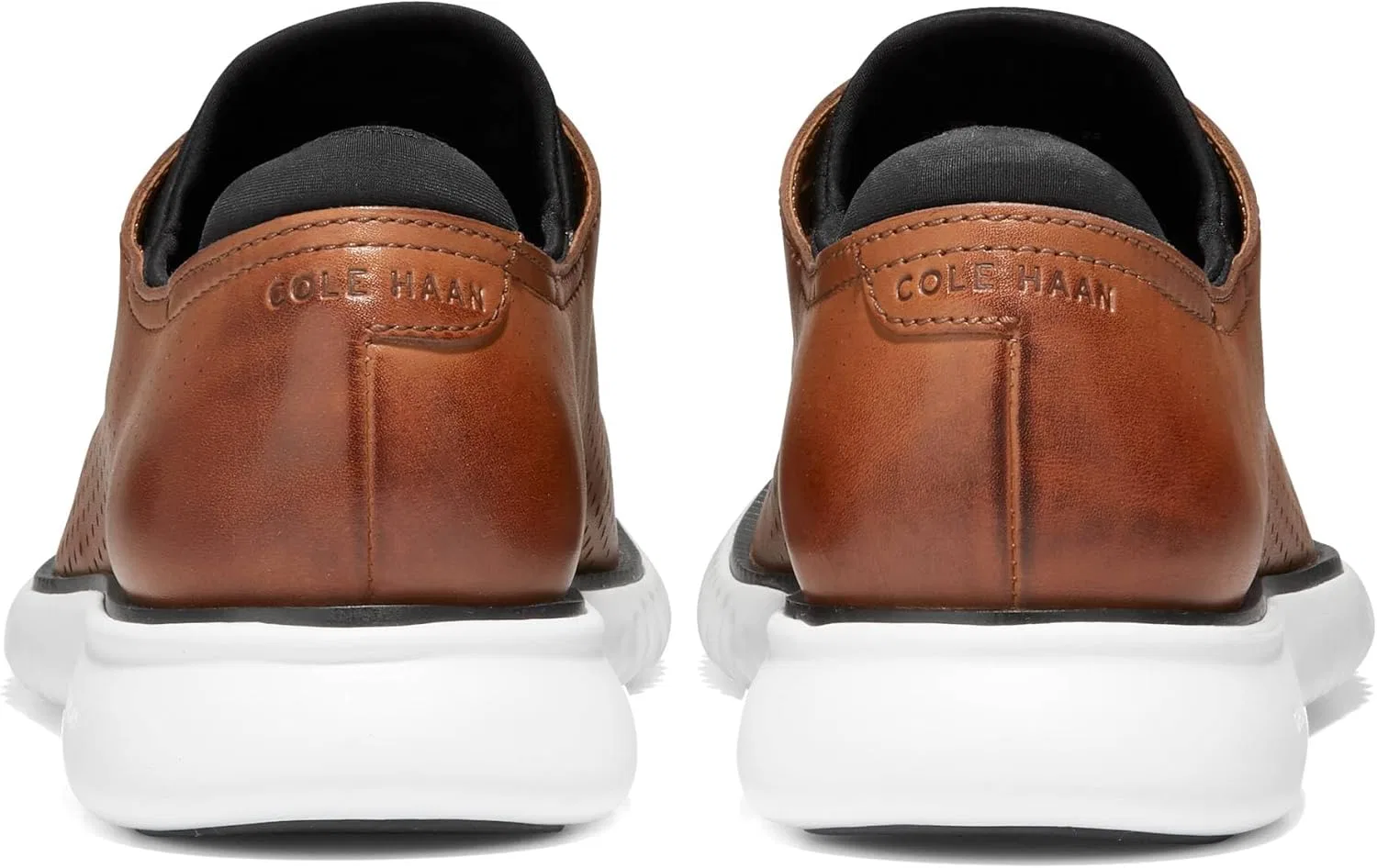 Туфли Cole Haan Men's 2nd Zerogrand Laser Wing Oxford, British Tan Ivory — фото 3