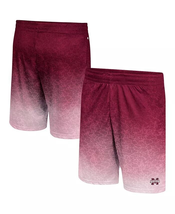

Мужские бордовые шорты Walter Mississippi State Bulldogs Colosseum