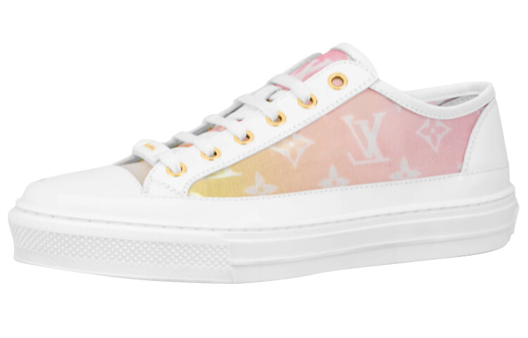 Кроссовки LOUIS VUITTON Stellar Casual Shoes Women's Low-Top Light Pink