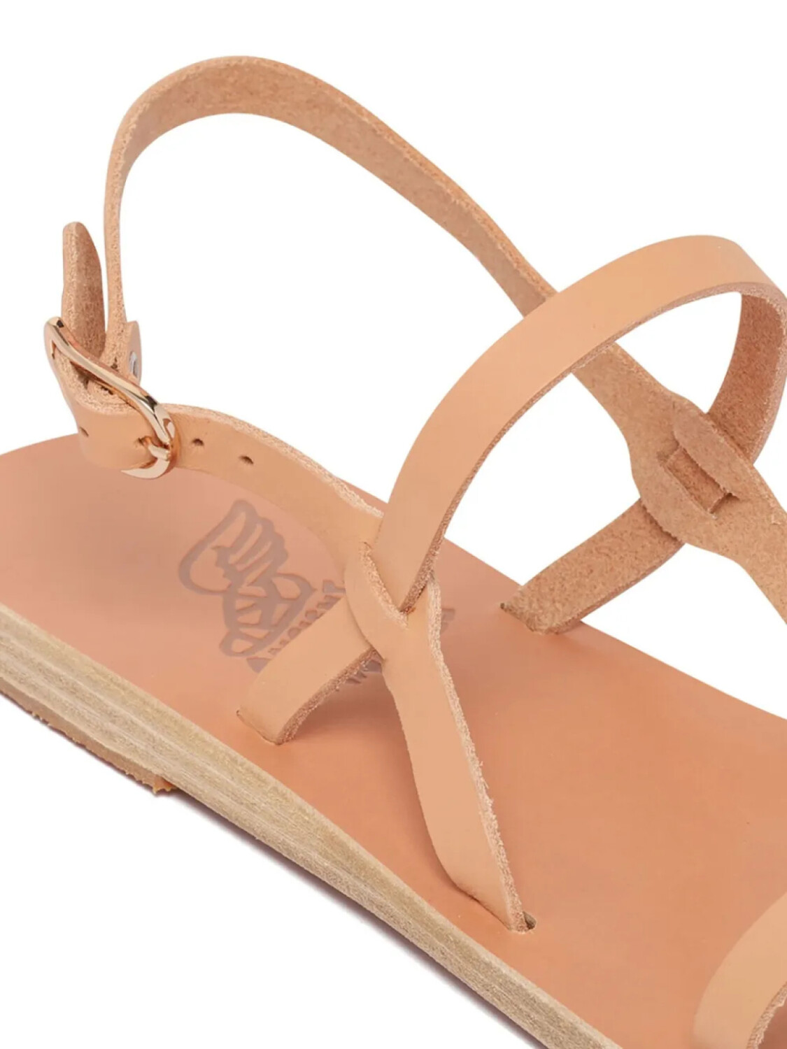 Древнегреческие сандалии кожаные сандалии Ancient Greek Sandals, нейтральный цвет — фото 4
