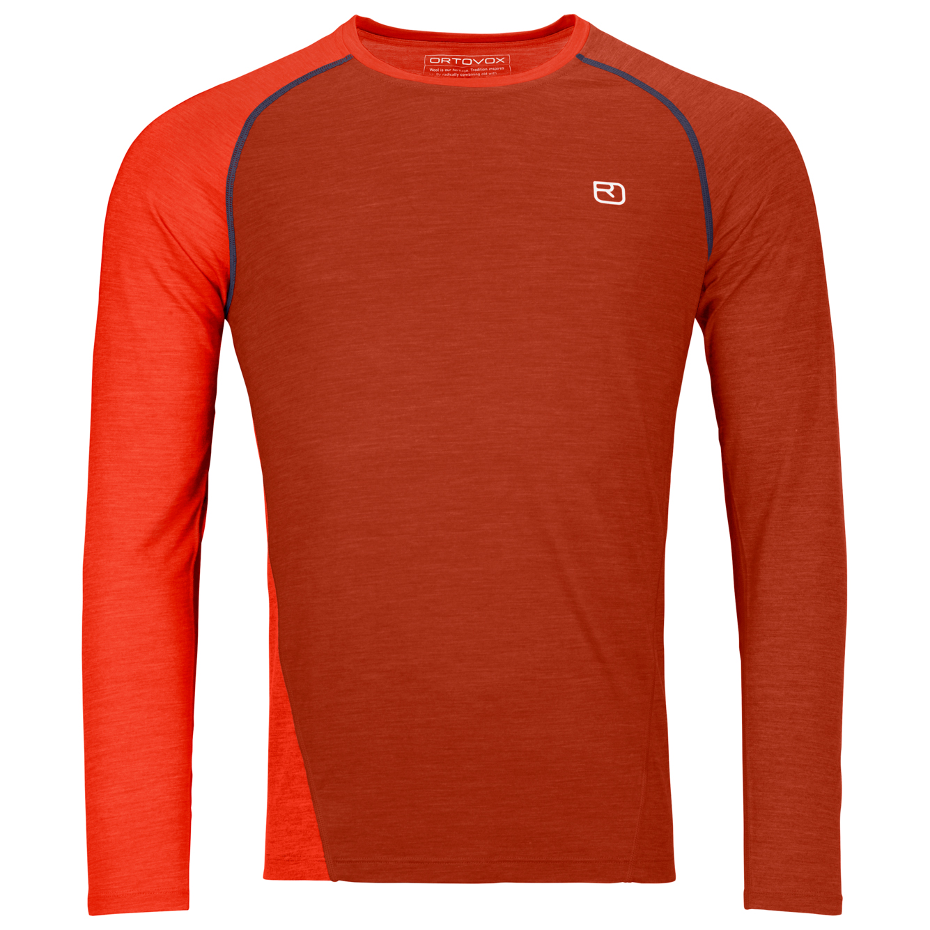 

Функциональная рубашка Ortovox 120 Cool Tec Fast Upward Long Sleeve, цвет Clay Orange