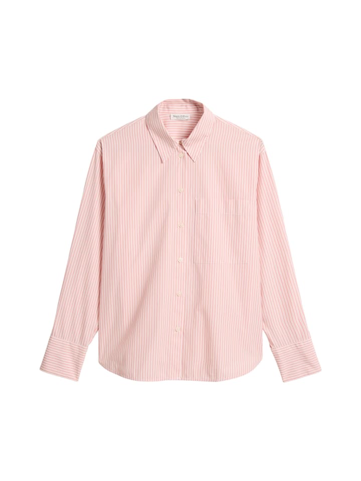 

Блузка свободного кроя, длинное кимоно цвета натуральной розы Marc O'Polo