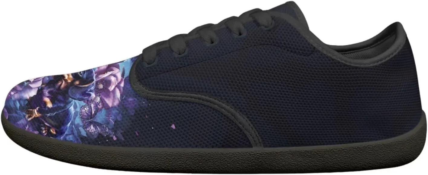 Кеды Jeiento Hike для женщин и мужчин, милые кеды с изображением собаки и широкой носочной частью, противоскользящие, фиолетовый — фото 2