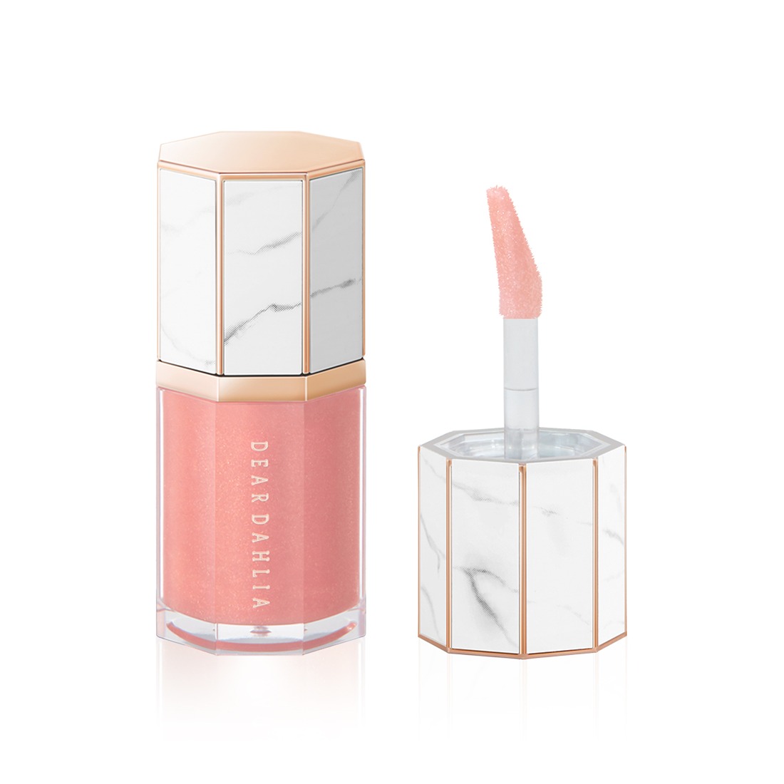 

Прозрачный увлажняющий блеск для губ paradise aurora shine lip treatment Dear Dahlia, цвет morning dew, 6.5 мл