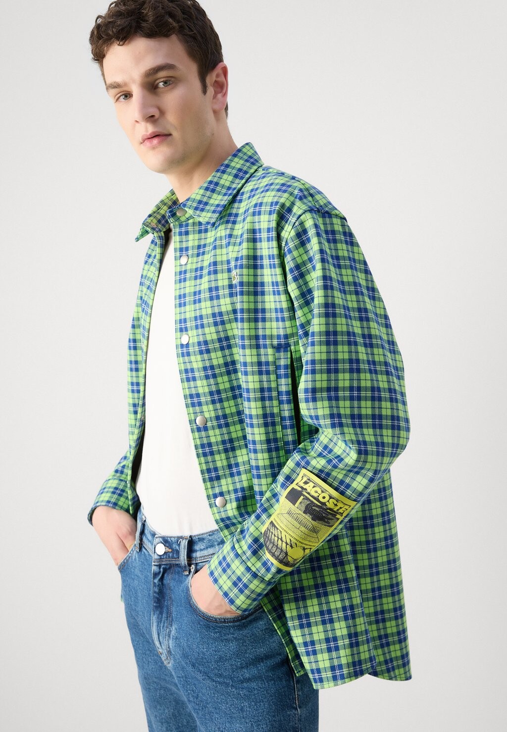 

Легкая куртка Lacoste, синий