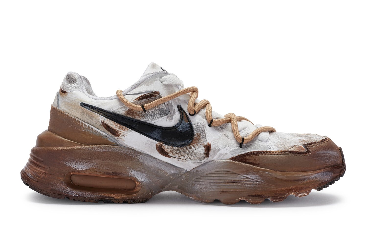

Кроссовки Air Max Fusion женские с низким верхом, белые Nike