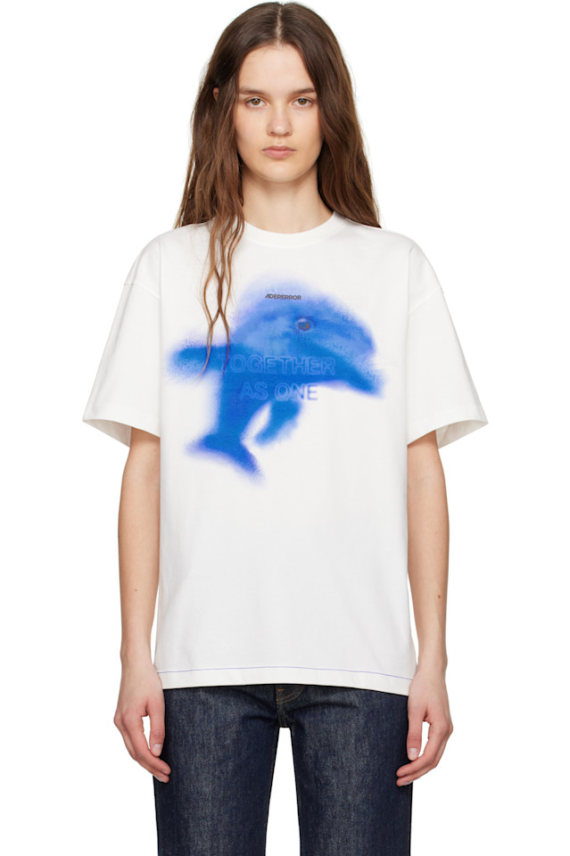 

Футболка Dolphin Ader Error, белый