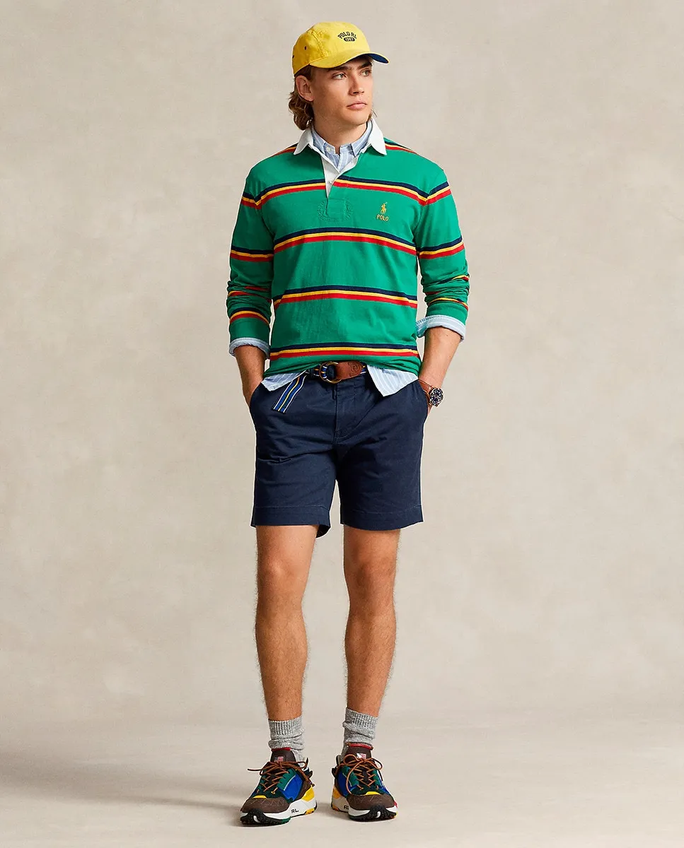 

Мужские шорты-чиносы классического кроя Polo Ralph Lauren, тёмно-синий