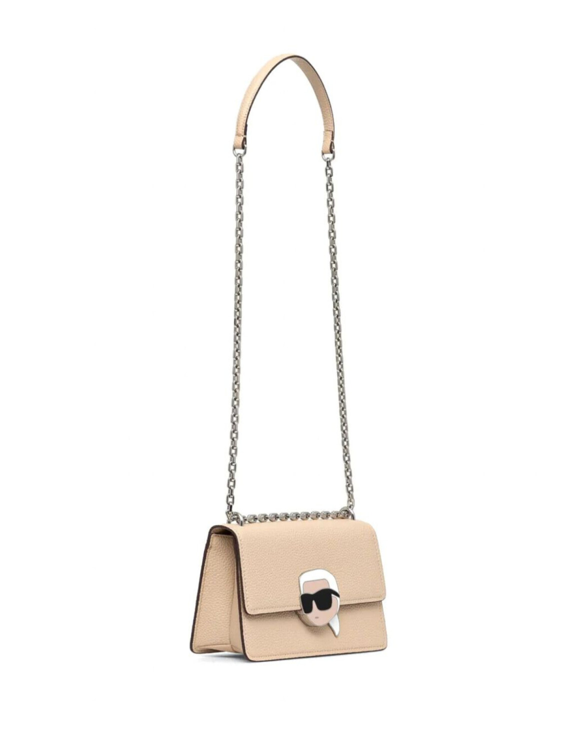 

Сумка через плечо Karl Lagerfeld Ikon Lock, нейтральный цвет