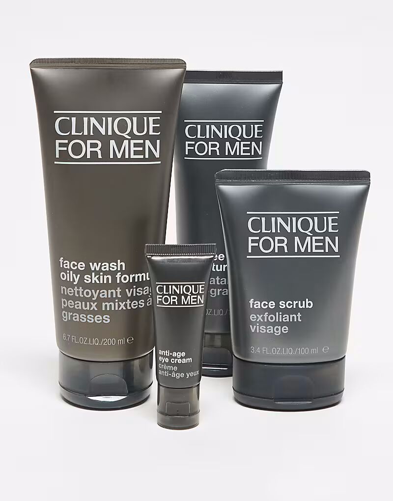Подарочный набор средств по уходу за кожей For Men: для жирной кожи Clinique — фото 2