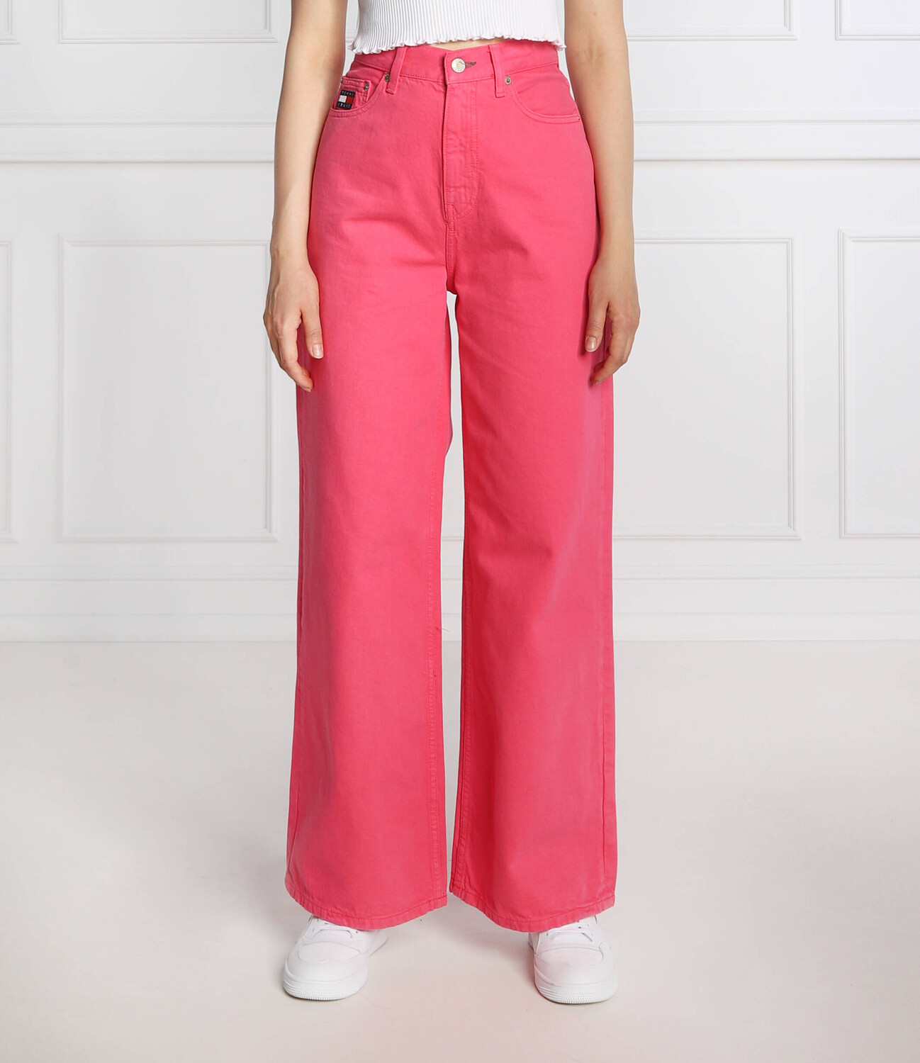 

Джинсы Tommy Jeans straight fit, роза