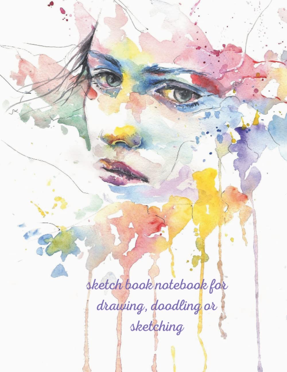 

sketch book notebook for drawing, doodling or sketching for girls.: 8.5 × 11 ( 21.5× 27.94 cm), drawing notbook pattern designe in Matte cover (Independently published)