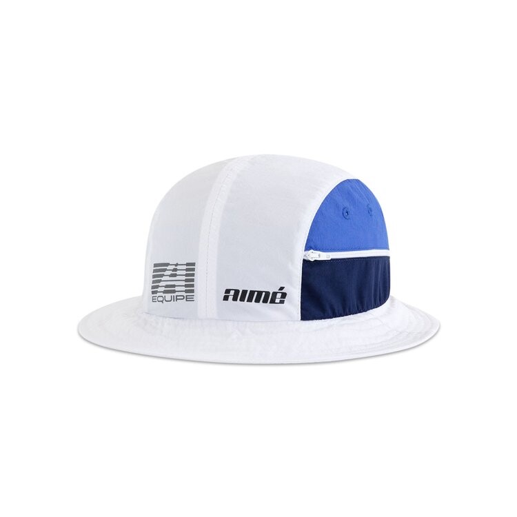

Панама Aimé Leon Dore Racing Bucket Hat, цвет Bright White