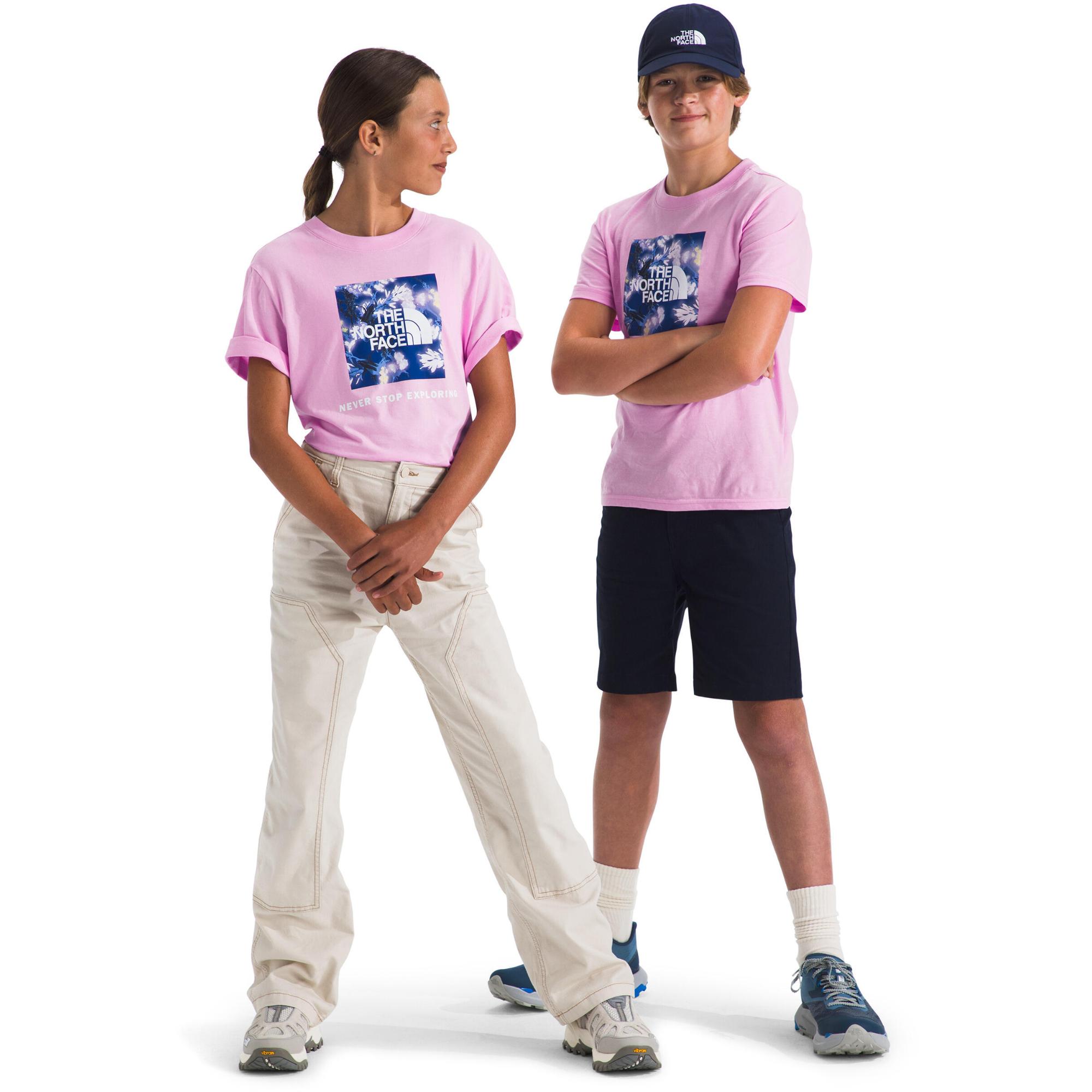 

Детская футболка с коротким рукавом Kids' Box NSE The North Face, Cyber Pink, Розовый, Детская футболка с коротким рукавом Kids' Box NSE The North Face, Cyber Pink