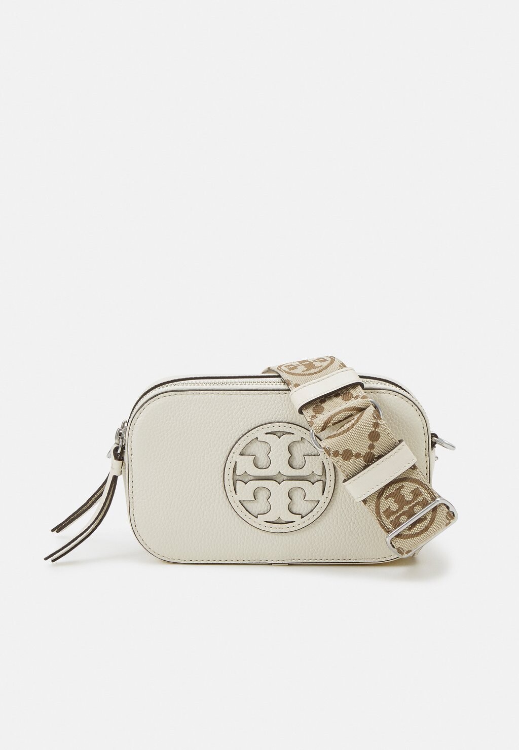 

Сумка через плечо Mini Miller Crossbody Tory Burch, цвет new ivory