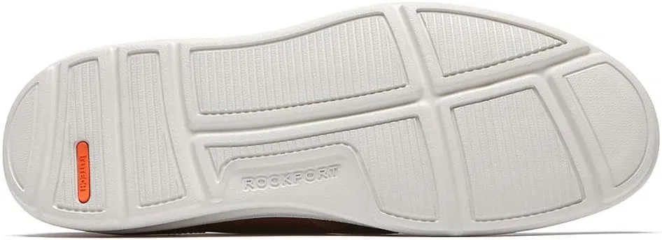 Мужские оксфордские кроссовки Rockport Zaden с простым носком, Boston Tan Leather — фото 4