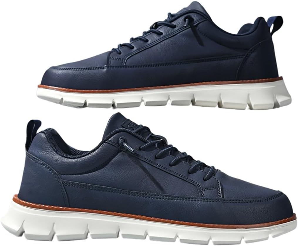 

Кожаные кроссовки Pierr Swzec, синий