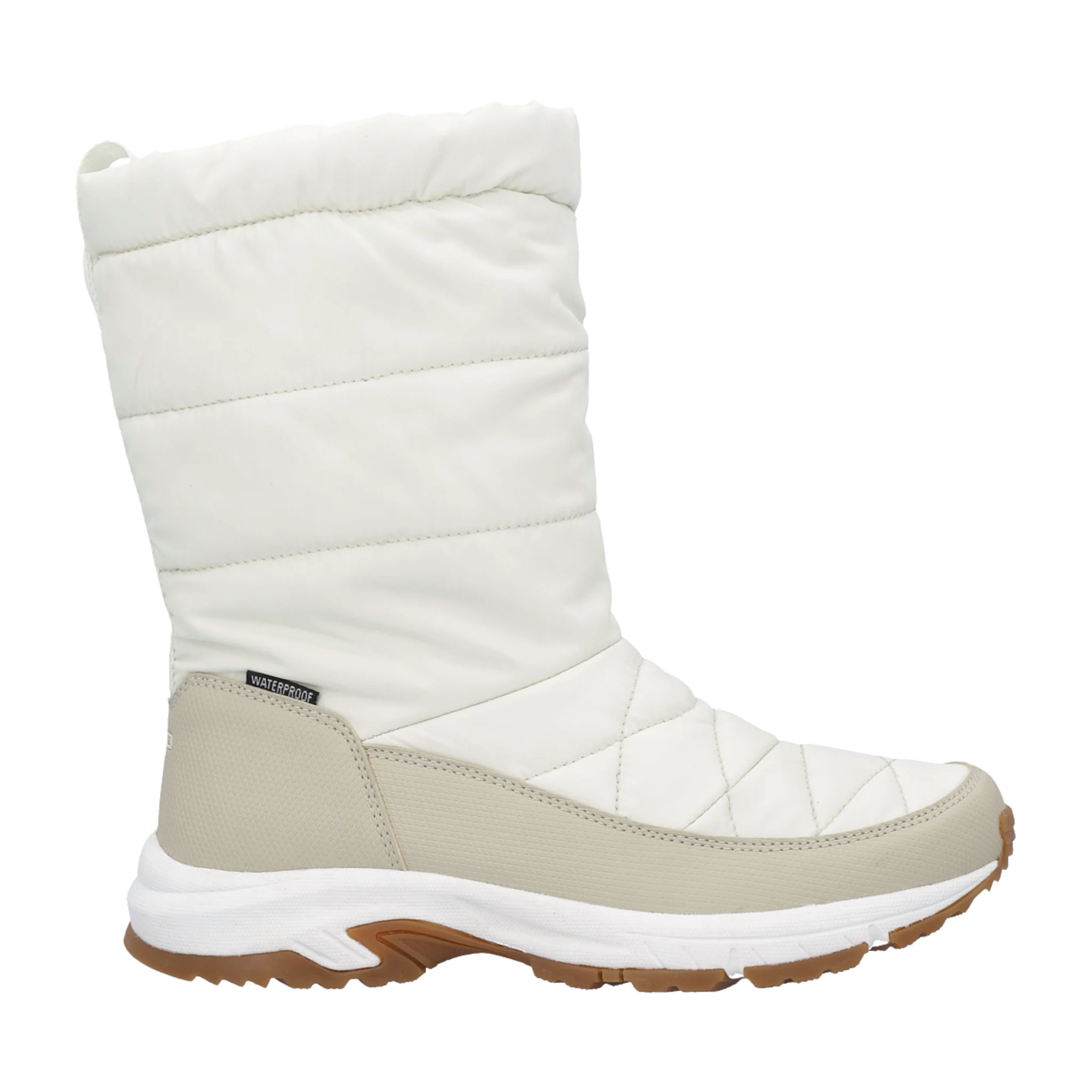 Зимние ботинки CMP "YAKKA WMN SNOW BOOT WP", водонепроницаемые, кремовый — фото 2