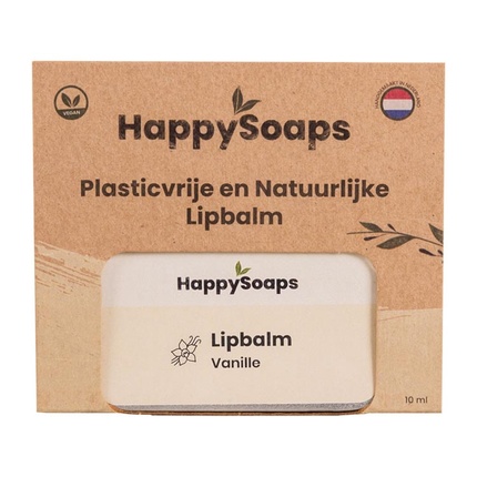 

Бальзам для губ «Ванильный» - питательный и увлажняющий Happysoaps