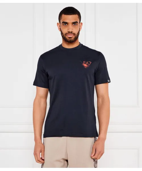 

Футболка Regular fit Ea7, синий