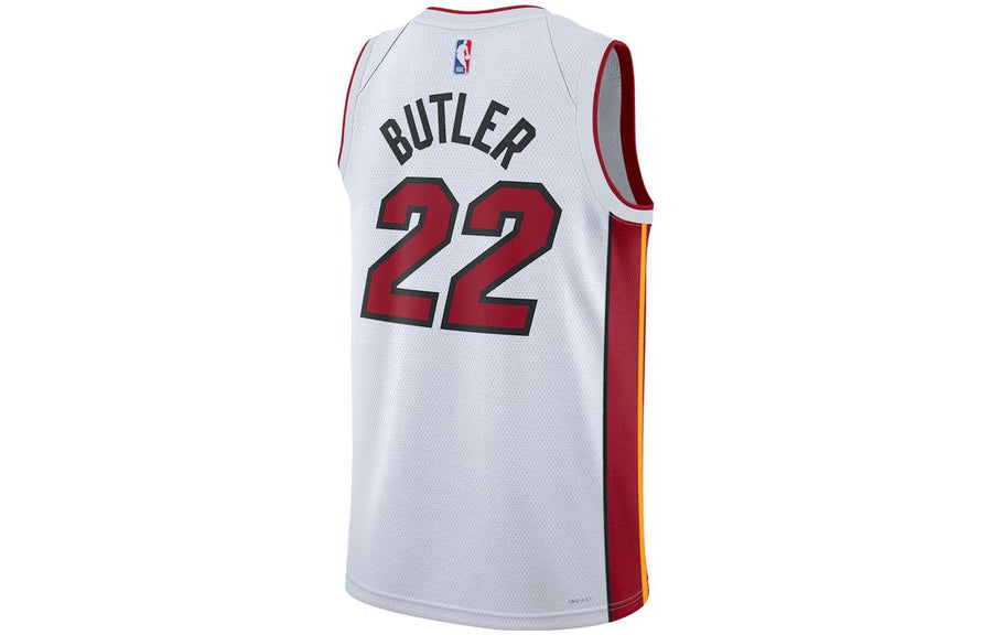Джерси Nike Dri-FIT NBA Miami Heat Jimmy Butler Association Edition 2022/23 Swingman Jersey, белый — фото 2