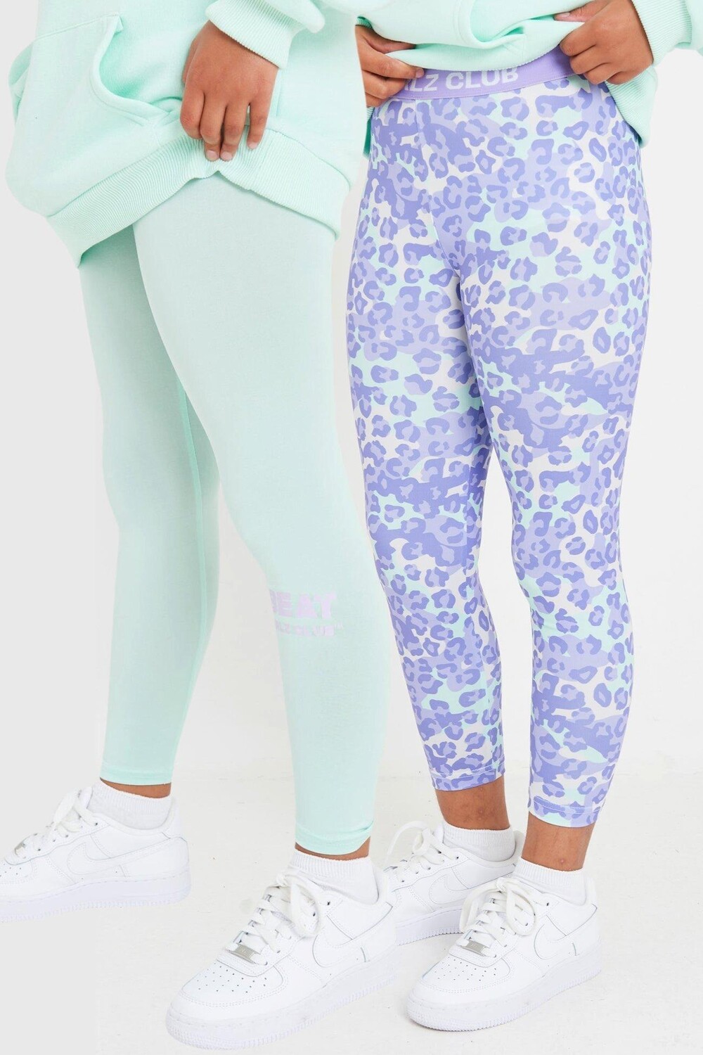 

Набор леггинсов Mint Leopard Twin Pack Beat Girlz Club, зеленый