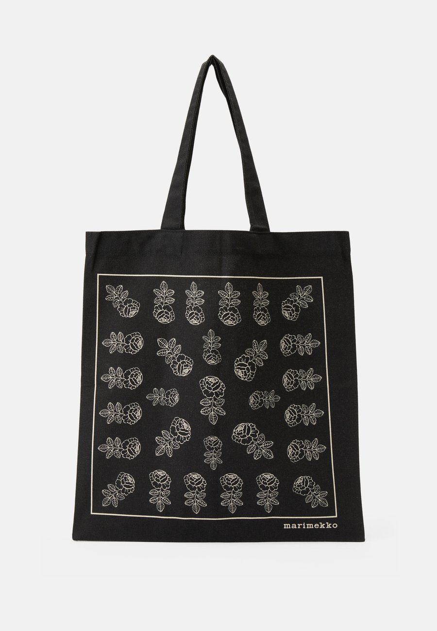 

Сумка-шоппер Marimekko VANKKA VIHKIRUUSU PLACEMENT UNISEX, Black/Off White/Black