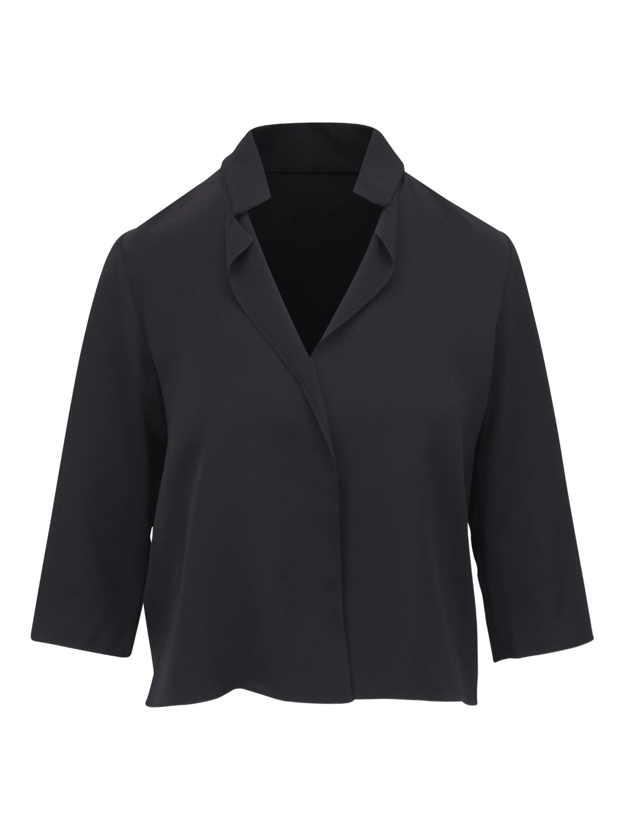 

Топ с воротником Peter Cohen, черный