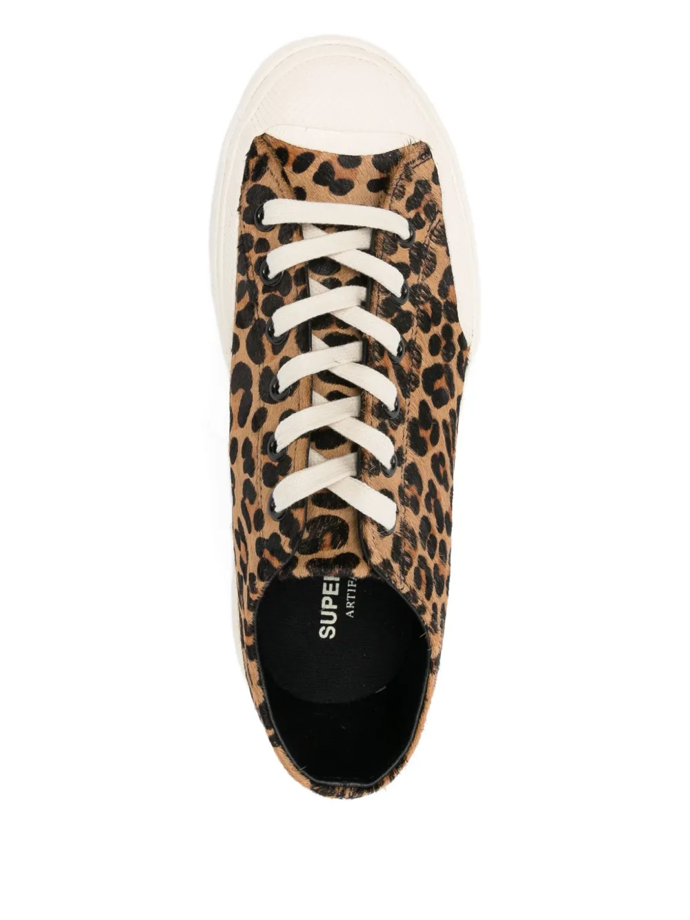 Туфли-лодочки S2161QW с леопардовым принтом Superga, коричневый — фото 4