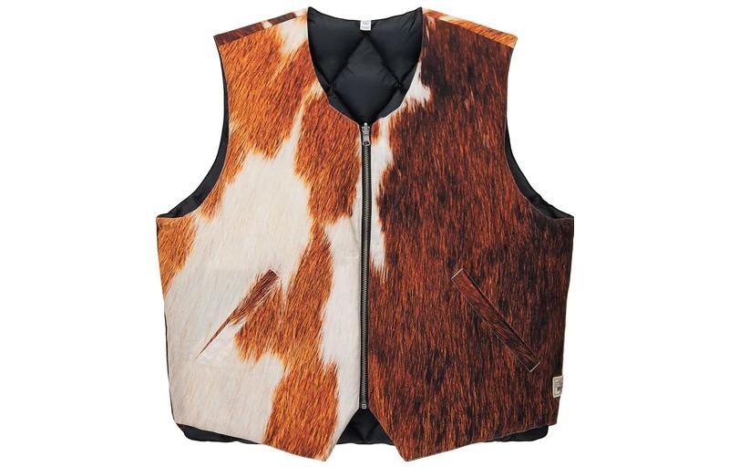 

Жилет унисекс Stussy, цвет cowhide