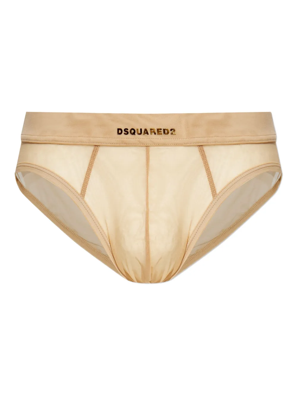 

Сетчатые трусы с логотипом Dsquared2, нейтральный