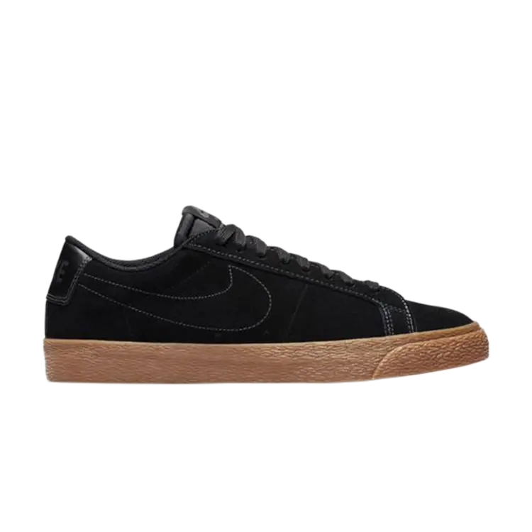 

Кроссовки Nike Zoom Blazer Low SB 'Black Gum', черный