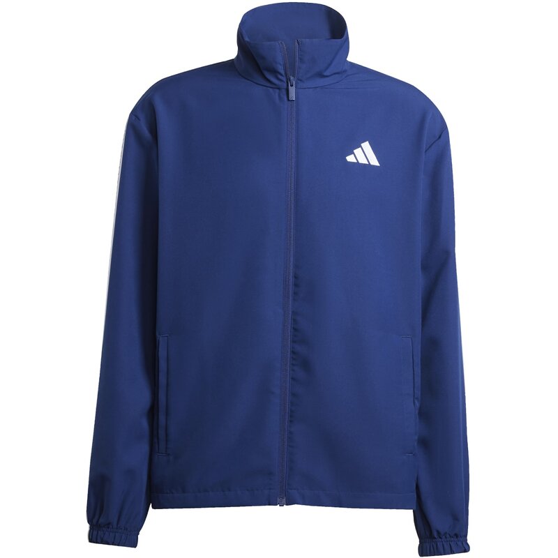 Спортивный костюм, базовый, тканый, с тремя полосками Adidas, цвет dkblue — фото 2