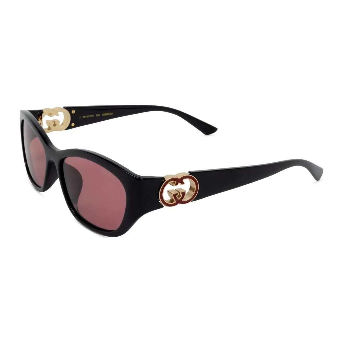 

GUCCI Солнцезащитные очки с круглой оправой, Black