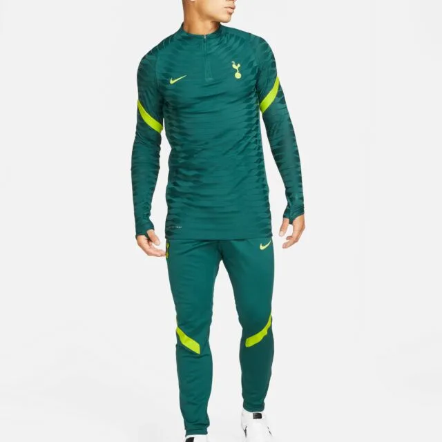 Nike Футболка мужская темно-голубая с воротником стойкой умеренно прямого кроя — фото 3